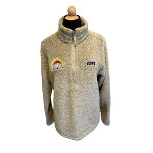 Patagonia Tan Fleece Sweater
